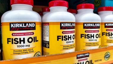 Kirkland Fish Oil products on a Costco shelf, representing the Costco class action.