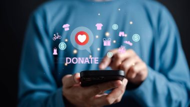 Online Donation on Mobile phone, Volunteer and Charity.