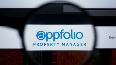 Illustrative Editorial of APPFOLIO.COM website homepage.